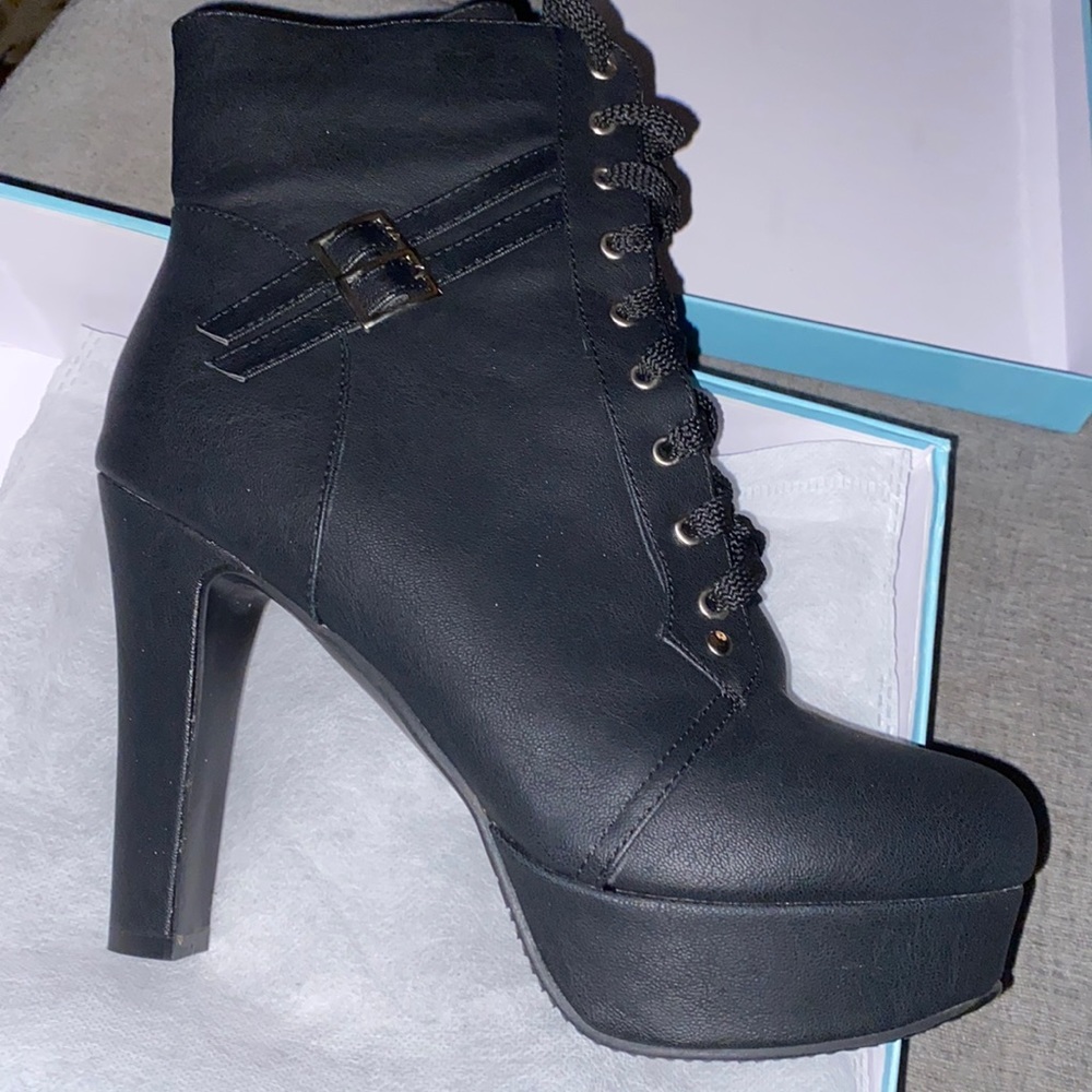 Size ten heels, never worn.